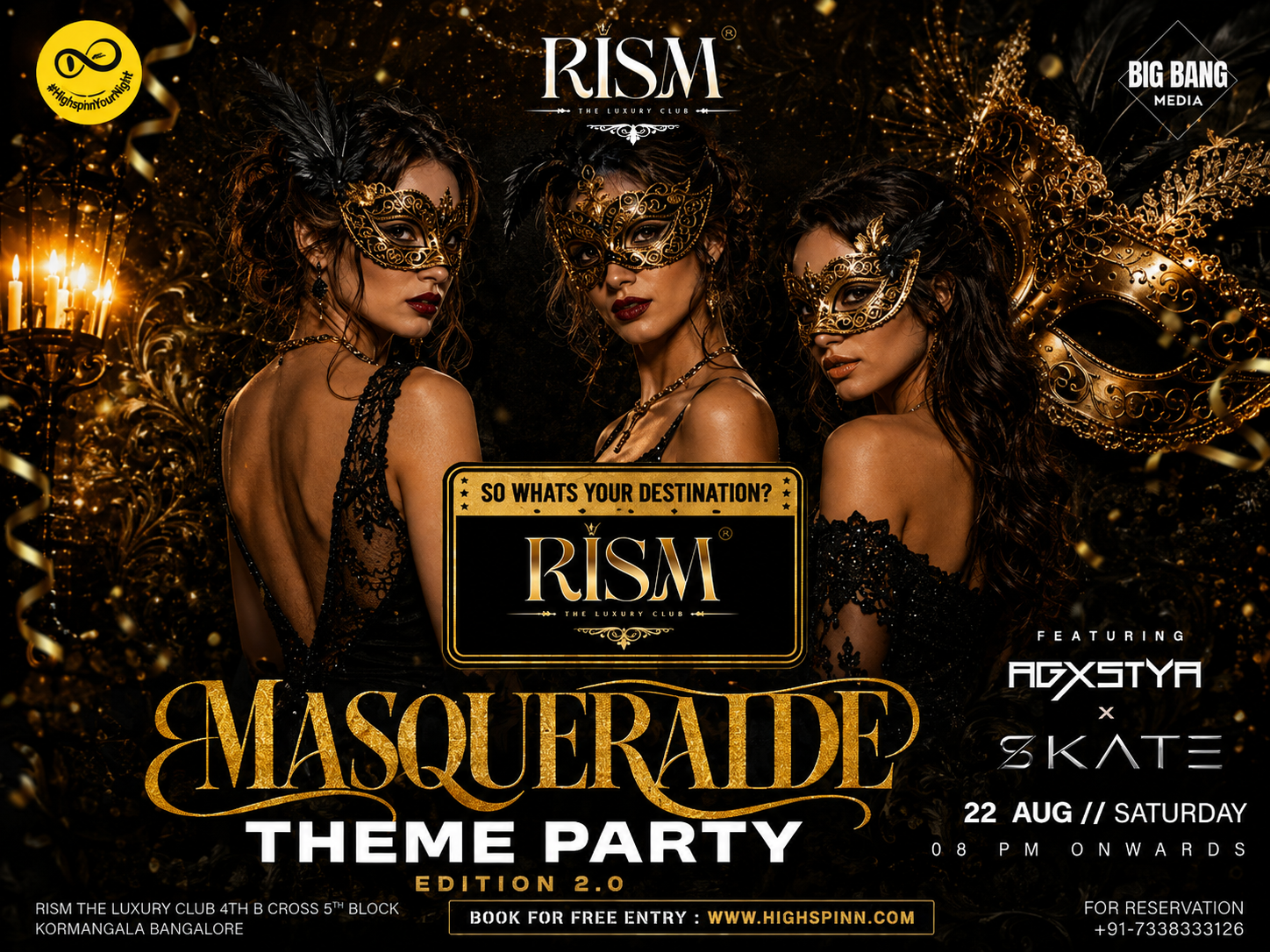 SATURDAY NIGHT AT RISM CLUB KORMANGALA