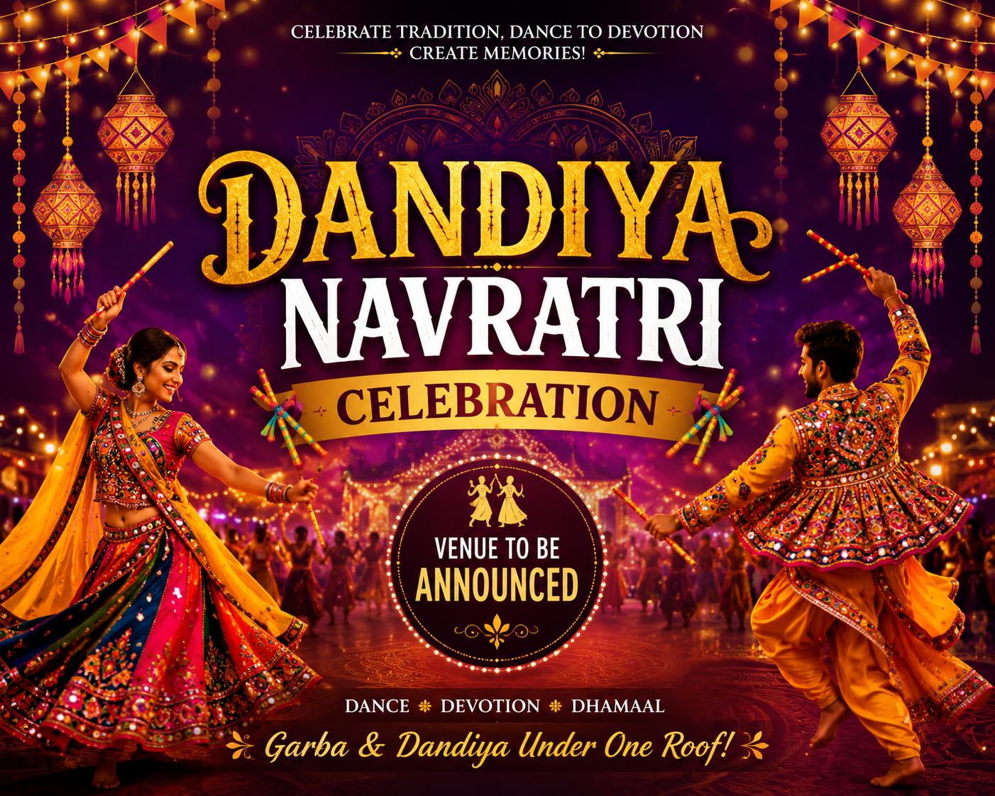 DANDIYA NIGHT NAVRATRI