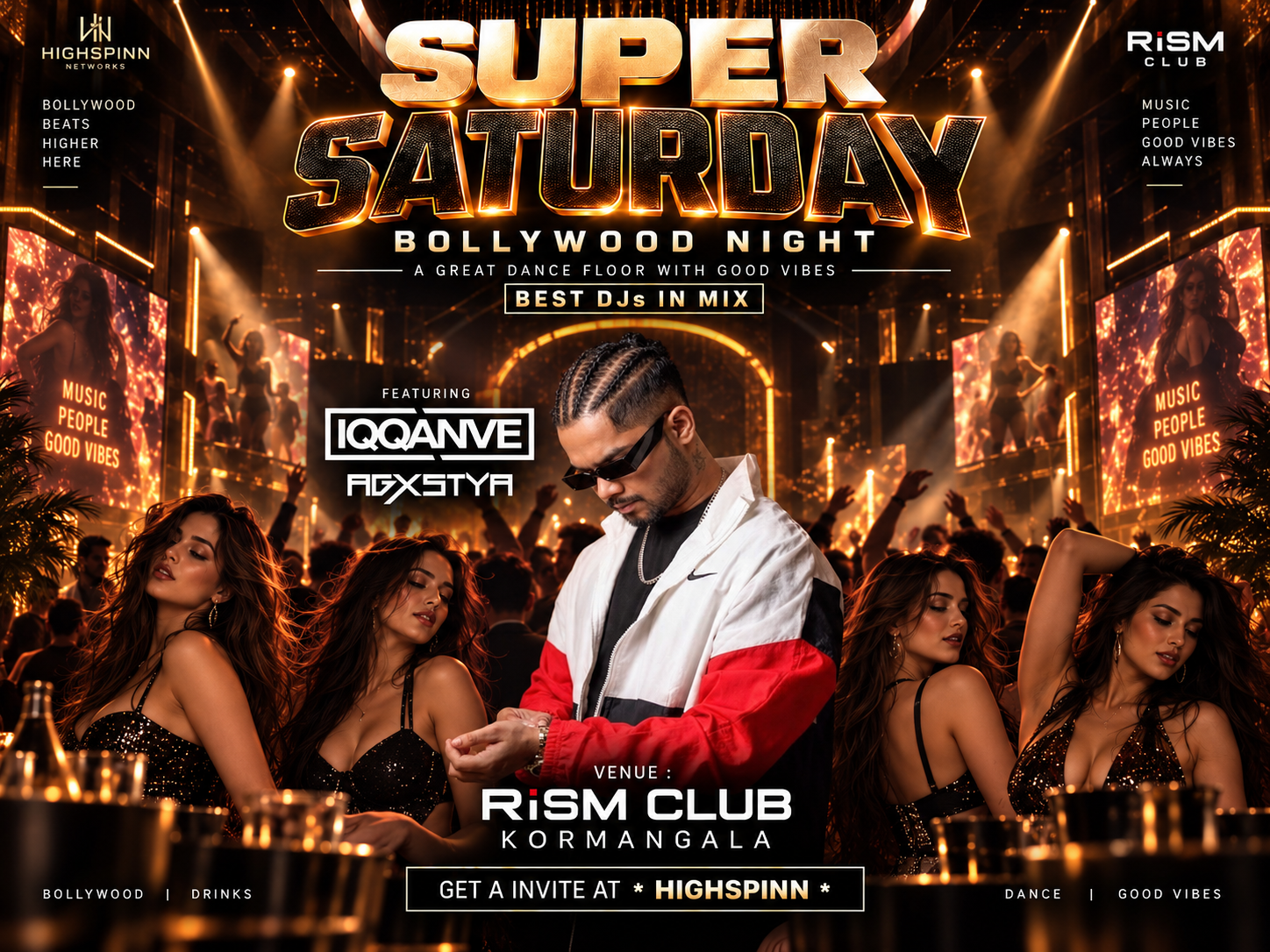 SUPER SATURDAY FT : IQQANVE LIVE AT RISM CLUB