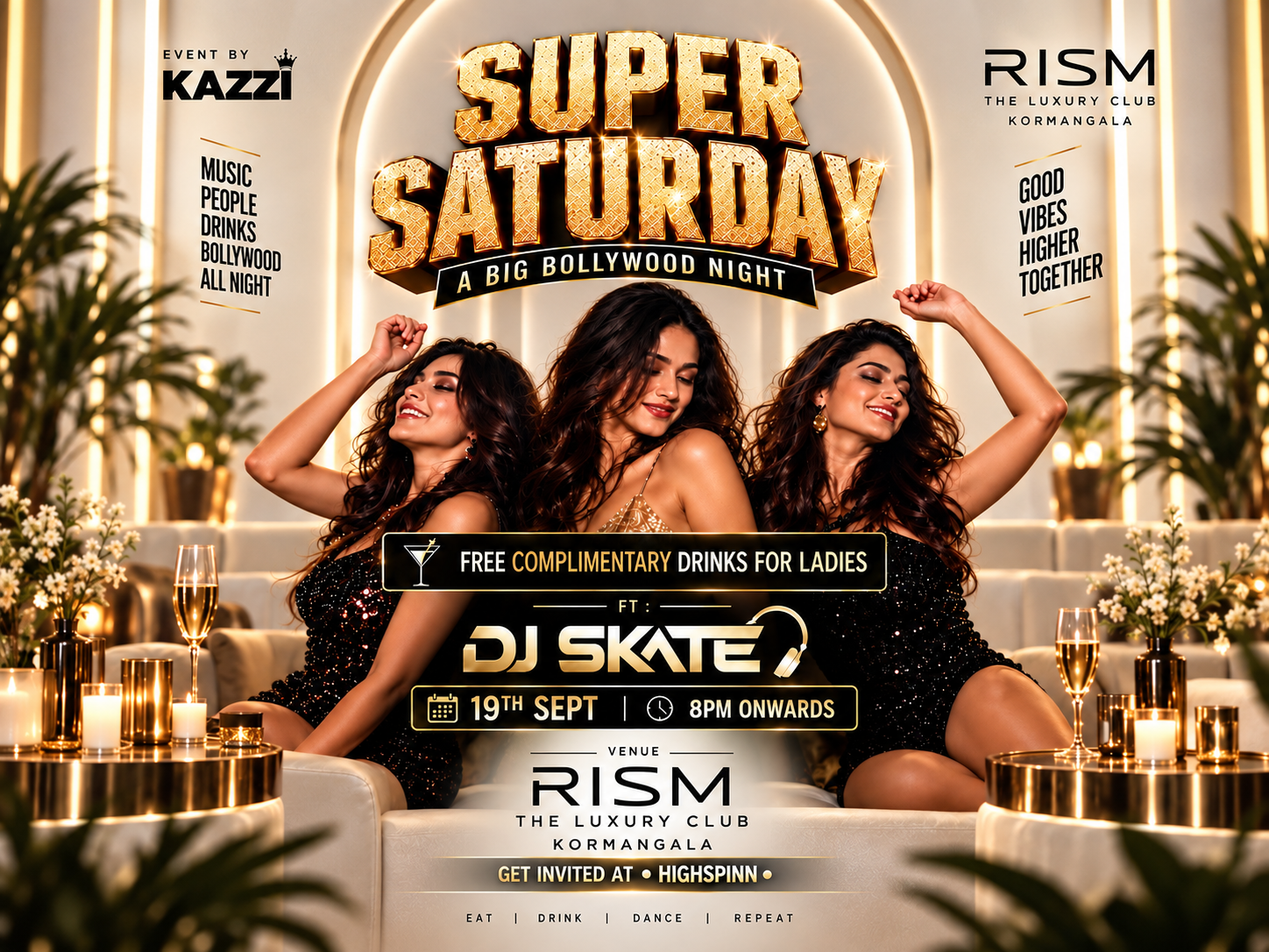 SUPER CLUB SATURDAY BOLLYWOOD NYT AT RISM CLUB