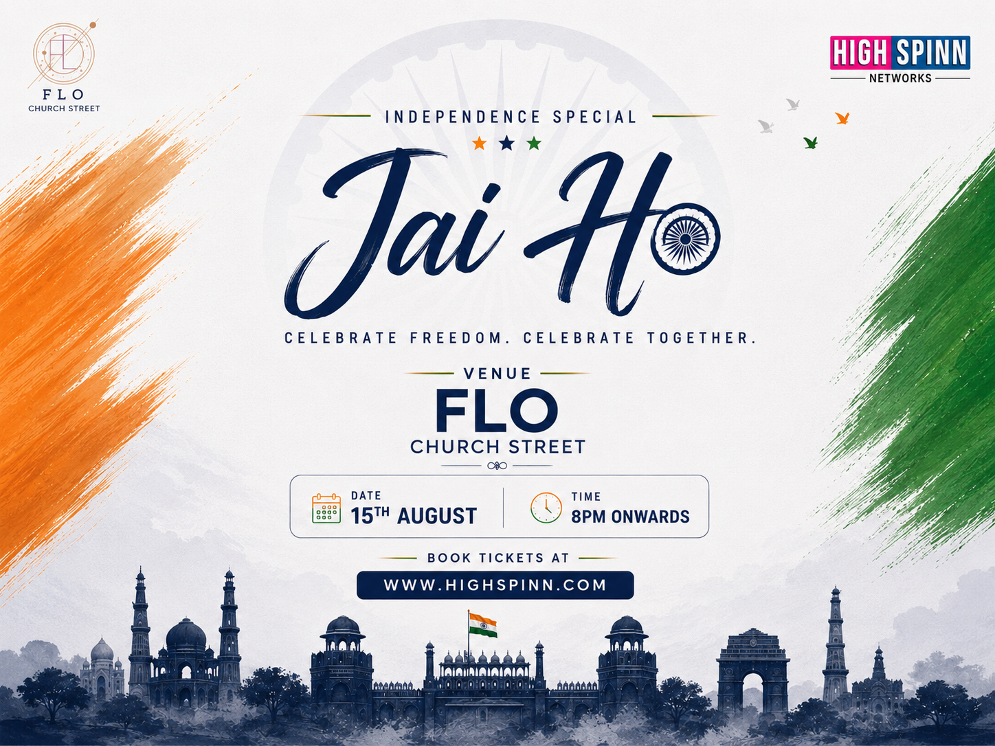 SATURDAY INDEPENDENCE DAY SPECIAL AT FLO CHURCH STREET 