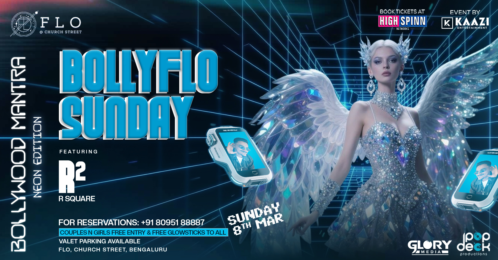 SUNDAY BOLLYWOOD MANTRA GLOW EDITION AT FLO CHURCH STREET