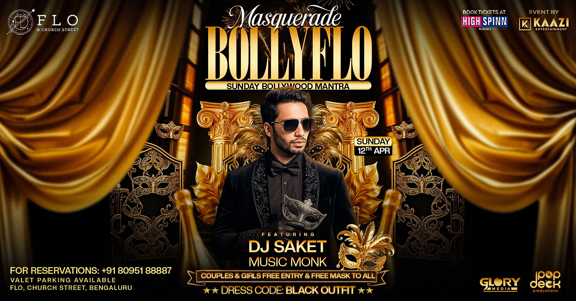 SUNDAY BOLLYWOOD MANTRA AT FLO CHURCH STREET 