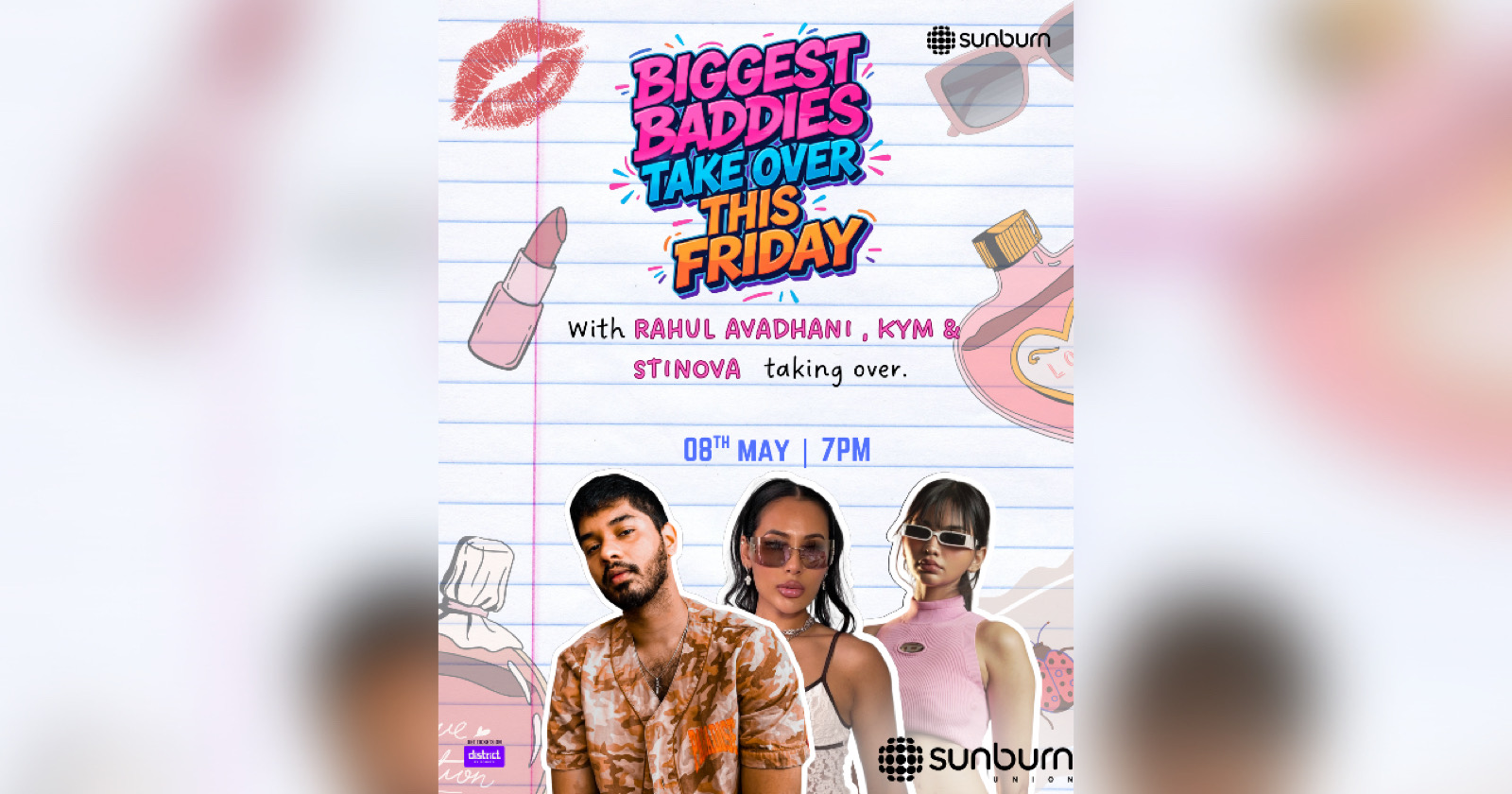 FRIDAY BIGGEST BADDIES TAKEOVER LADIES NIGHT AT SUNBURN UNION